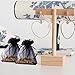 Sufune 50PCS 10x15 cm Bolsa de Organza Negro Imagen de Sufune 50PCS 10x15 cm Bolsa de Organza Negro