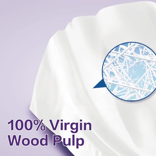 Image of Vinda 3-Ply Ultra Care Facial Tissues - 130 Soft & Strong Sheets per Box, 8 Flat Boxes - Hypoallergenic, Gentle for Sensitive Skin, Ideal for Home, Office, and Everyday Use