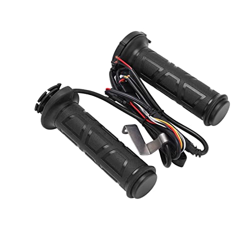 Puños calefactables moto 22mm Bediffer con temperatura ajustable ABS 5