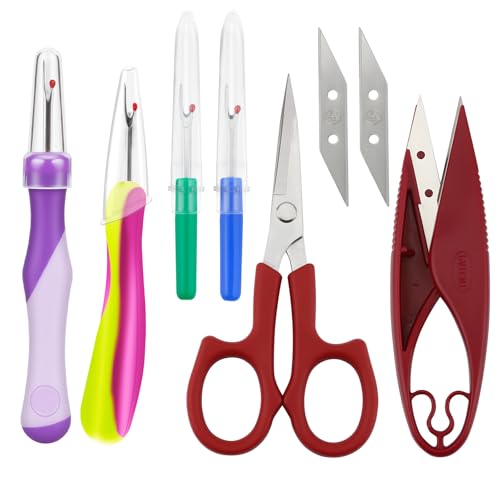 8 PCS Seam Ripper Tool Set - 4 Pcs Seam