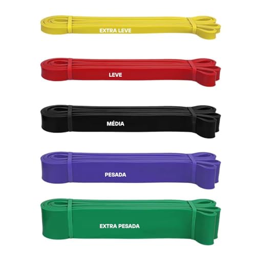 Super Band Elástico Para Exercícios Faixas Para Treinamento de Fo...