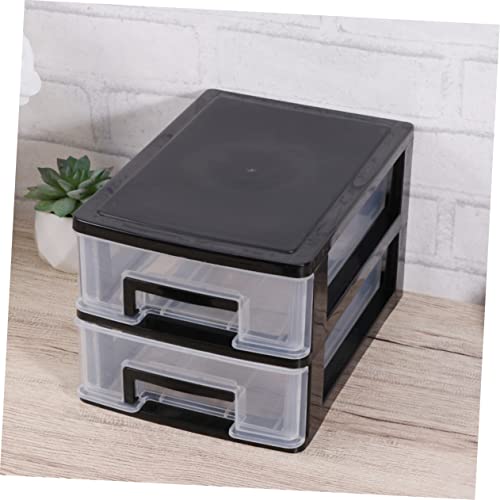Boîte de rangement en plastique compacte pour libérer votre bureau