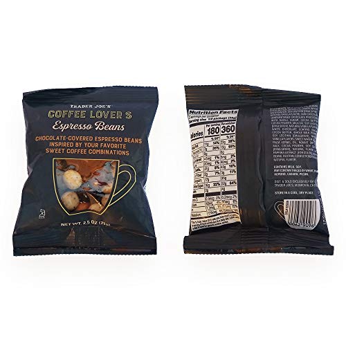 Trader Joe's Espresso Beans Gift Pack Includes 1 Container of Chocolate Covered Espresso Beans and 1 Package of Coffee Lover's Espresso Beans image 5