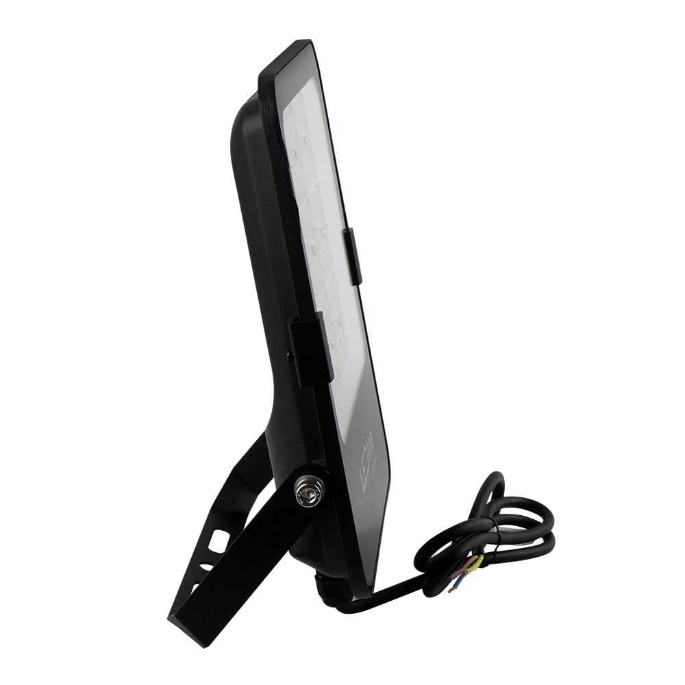 LED line PRIME Foco LED para exteriores, color negro, IP66, 100 W, 14000 lm, CCT, 3000 K, 4000 K, 5000 K, 120°