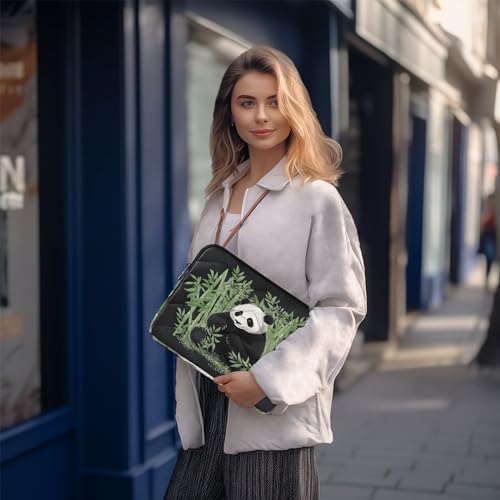 Fundas para laptops Panda y Bamboo 13-14 pulgadas impermeable miniatura 7