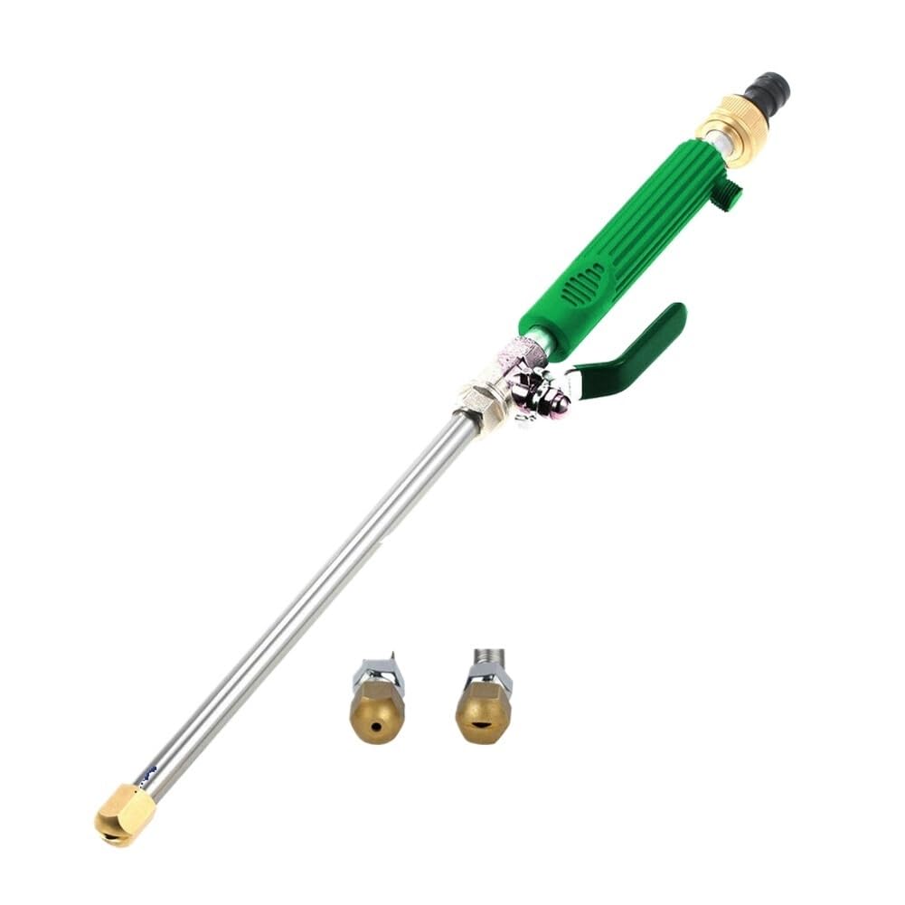 High Pressure Washer Nozzle Washer Wand Hose Nozzle Watering Sprayer Cleaning Tool, for Car/Garden Cleaning(Green)