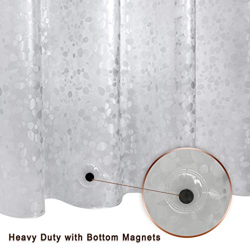 Bostofy Waterproof Shower Curtain Liner 8G Eva Thick Shower Curtain thumb #2