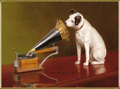 Amazon.co.jp: ポスター フランシス バラウド His Master's Voice