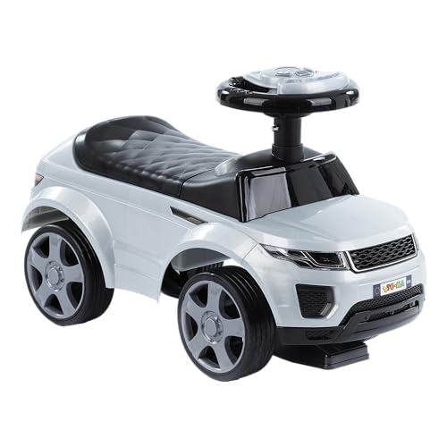 moovkee. Rutschauto ab 1 Jahr – Rutscherfahrzeug Kinder bis 25kg mit Kippsperre und Gummiräder - Stabil und Sicher Baby Car Leise und Zerkratzt die Platten Nicht - für Drinnen und Draußen – Bild 4