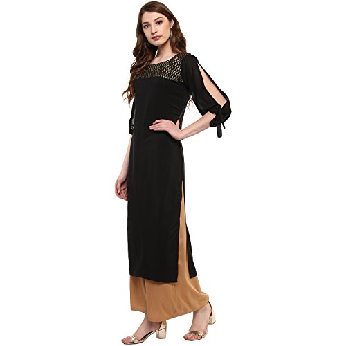 Image of ZIYAA Women's Synthetic Kurta