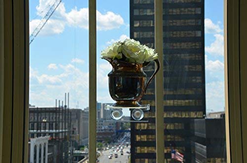 Labrinx Designs Small Suction Cup Shelf - Live Plants, Windows, And Bathrooms #TOP3