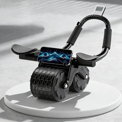 2025 New Tixahi Ab Roller Wheel with Timer & Knee