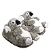 Sleeper'z - Koala - Chaussons Animaux Peluche - Homme - Cadeau Original - Gris - Pointure 45/46 (2XL)