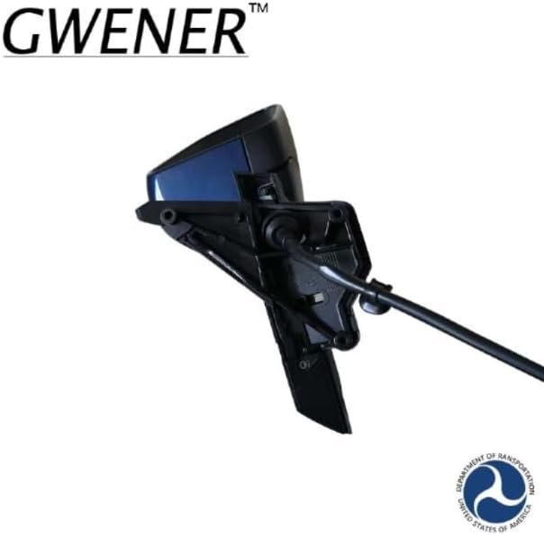 Side Mirror Heated Anti-Glare Blue Right Fit for 2021-2024 Tesla Model Y
