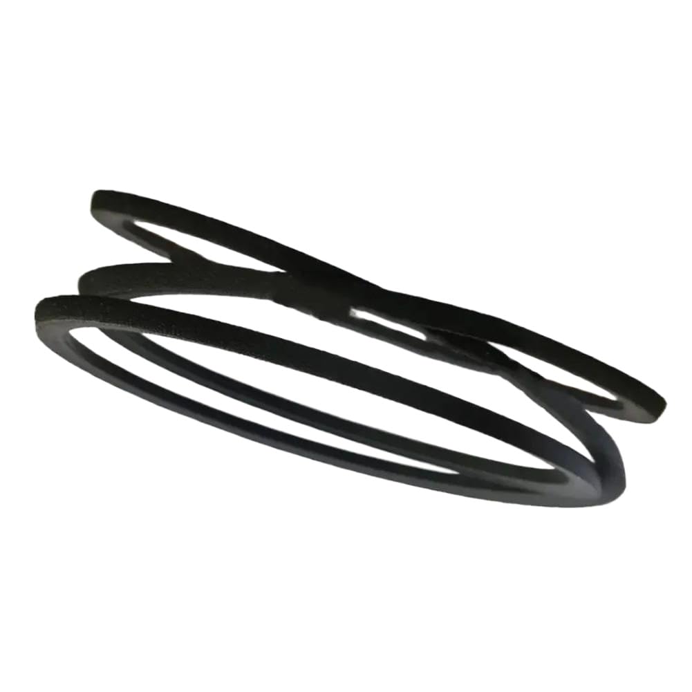 Correa de cortacésped compatible con Z325E Z330M Z330R Z355E Z365R Z375R(black)