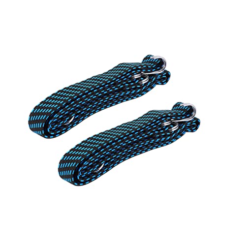 KOMBIUDA Lashing Straps Elastic Camping Fixing Tie Straps Bag Fixing Straps Auto Luggage Bundling Belts Strong Elastic Belt Hooks