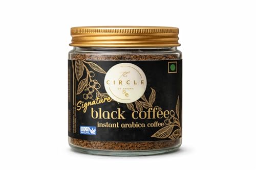 Image of Signature Instant Black Coffee (100% Arabica, 50 gram, Dark Roast)