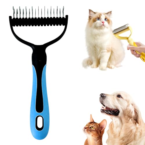 Double-Sided Pet Grooming Brush for Dogs and Cats, 2026 New Dog D...