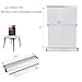 Gialer Customizable A4 Table Top MINI Retractable Roll Up Banner Stand, Mini Table Top Counter Retractable Banner Stand (A4)