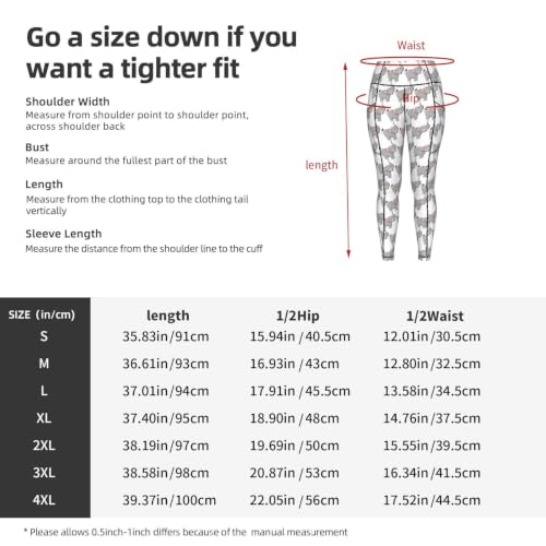 Pantalones de yoga no se transparentan elásticos con bolsillos 5
