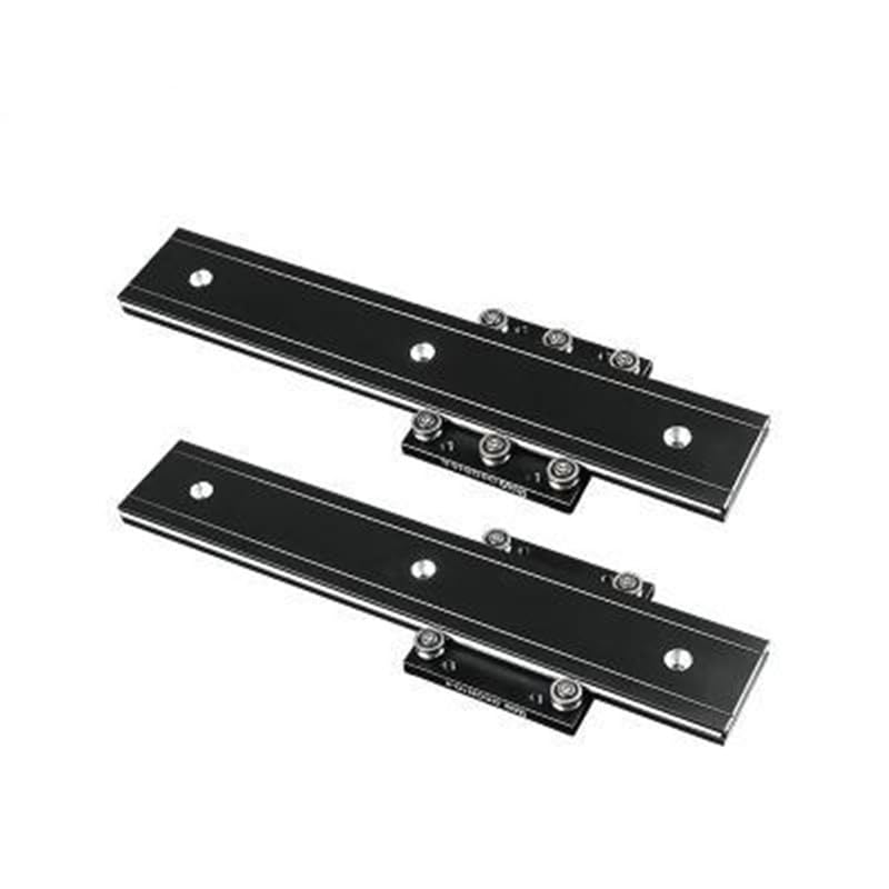 1 Guida lineare a rulli OSGR10 300 400 500 600 700 800 900 1000 1100 mm + 1 Carrello Scorrevole con Blocco Ruota OSGB10 for Stampante 3D(1pc OSGB10-4UU,500mm)