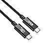 Club 3D CAC-1575 USB4 Gen3x2 Type C to Type C Bi-Directional Cable with 240W Charging, 20Gbps Data Transmission and Supports 4K60Hz Video 2m – 6.56ft