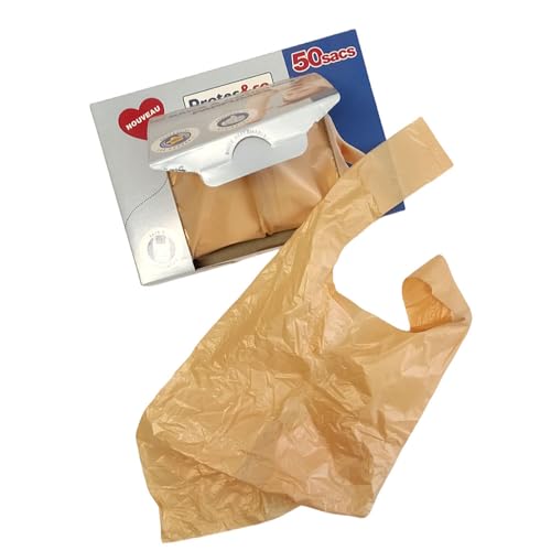 PROTEC&CO 100 Sac à couches Parfumé Opaque et Hygiénique x2 Etuis de 50 sacs (abricot) – vue 2