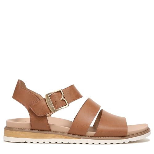 Dr. Scholl's Shoes Women's Island Glow Strappy Flat Sandal,Honey Smooth,6 by Dr.Scholl's SHOES - Used condition - Image 7