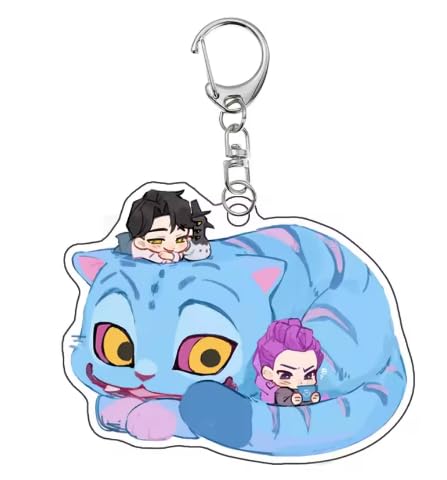 Cartoon Korean Pop Demon Hunters Tiger Huntrix Saja Boys Anime
