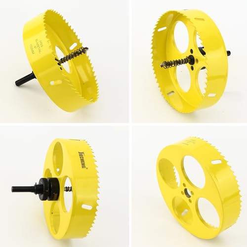 Image of 6 Inch Bi-Metal Hole Saw with 3 /8 inch Hex Shank Arbor