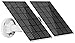 Produktbild revolt Solarpanels Für Kamera: 2er-Set Universal-Solarpanel für Akku-IP-Kameras, 3W, IP65 (Solarmodul 5v, Solarpanel USB, Kabellose Überwachungskamera)