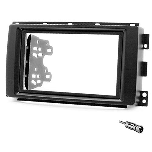 Sound-Way - Kit Montaggio Mascherina, Telaio Per Autoradio, Adattatore Autoradio 2 Din Per Smart Fortwo 451