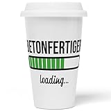 JUNIWORDS To-Go Becher mit Deckel, Betonfertiger loading (6189087)
