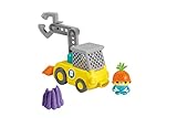 Equipped with a movable claw, this construction vehicle also comes with Tunip, removable hardhat and tube worm play piece