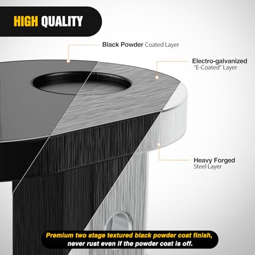 Image of Nilight Gooseneck Ball Extender - GNXA4085, 4 inch Offset Ball Compatible with B&W Trailer Hitches Turnoverball Heavy Duty 2-5 /16 Inch Ball 20000 lbs GTW 5000 lbs VTW