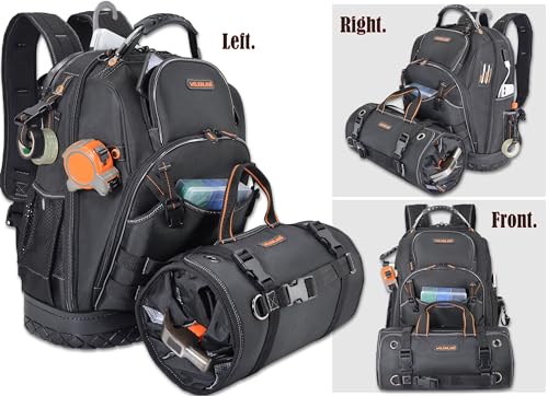 Image of Tool Backpack and Tool Roll Bundle-Fashion Perfect Partner