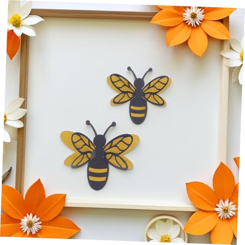 Set de vinilos adhesivos 3D de abejas para pared 12 piezas miniatura 6
