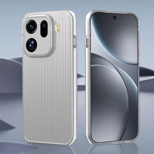 Housse Find X9 Clear : étui transparent avec structure renforcée antichoc