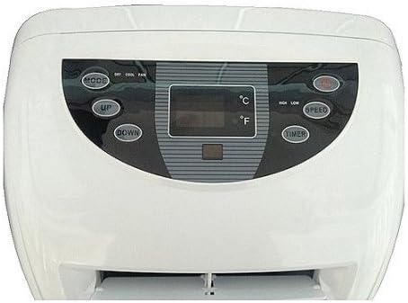 Control panel of the portable air conditioner