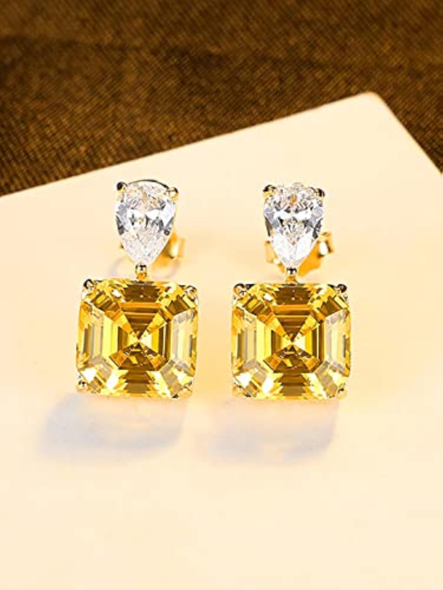 Women's 925 Sterling Silver Pure Drop Earrings