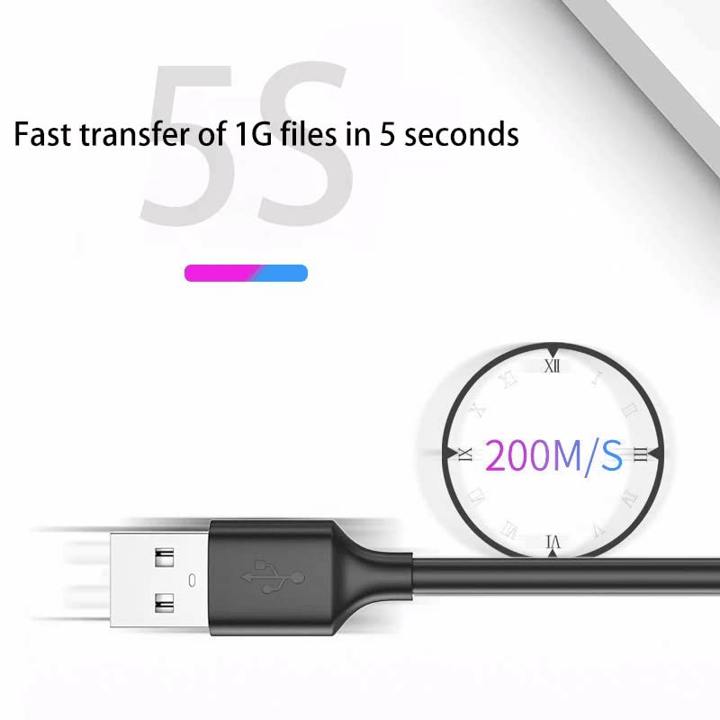 CABLEPELADO Cavo USB 2.0 super veloce ​​| Cavo dati USB tipo A maschio maschio