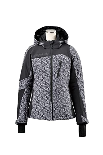 RossoStyleLab バイク ジャケット ソフトシェルジャケット フロストグレーチェック Lサイズ ROJ-985