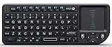 Portable, Rii Mini Wireless Keyboard with Mouse Touchpad-Black Consumer Electronic Gadget Shop