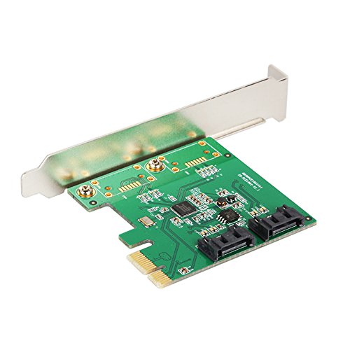 Ampliación de discos SATA III PCI Express ASM 1061 para servidores domésticos y torres de ordenador 2