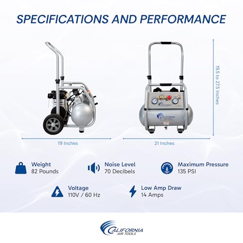 California Air Tools 5020W Ultra Quiet Air Compressor
