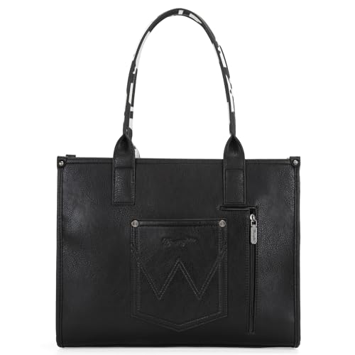 Image of Montana West x Wrangler Tote Bag for Women Western Cow Print Purse Designer Top Handle Handbags