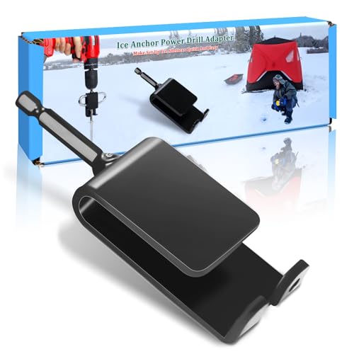 Huntury Ice Anchor Drill Adapter