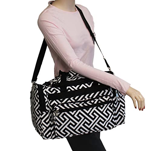 World Traveler Classic Prints 19-inch Duffel Bag, Multi Paisley3