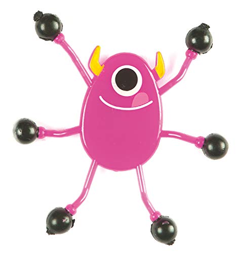 Baker Ross AF396 Wandkrabber "Monster" met 4 verschillende motieven voor kinderen als kleine verrassing voor feestjes (6 stuks),gesorteerd - Image 4