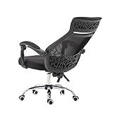 Le dossier ergonomique en maille permet à l'air, à la chaleur corporelle et à la vapeur d'eau de circuler, évitant ainsi l'accumulation de chaleur et d'humidité près du corps. Cette chaise offre également un siège ergonomique réglable de grande taille et amélioré.